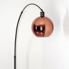 Koyoto Lampada da terra Nero, 1-Luce