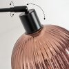 Koyoto Lampada da terra Nero, 1-Luce