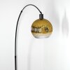 Ripoll Lampada da terra, Lampade ad arco Nero, 1-Luce