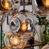 Ripoll Lampadario a sospensione, Lampada a sfera, Lampada a sospensione Écru, Nero, 8-Luci