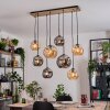 Ripoll Lampadario a sospensione, Lampada a sfera, Lampada a sospensione Écru, Nero, 8-Luci
