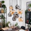 Ripoll Lampadario a sospensione, Lampada a sfera, Lampada a sospensione Écru, Nero, 8-Luci