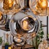 Ripoll Lampadario a sospensione, Lampada a sfera, Lampada a sospensione Écru, Nero, 8-Luci