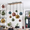 Ripoll Lampadario a sospensione, Lampada a sfera, Lampada a sospensione Écru, Nero, 8-Luci