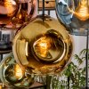 Ripoll Lampadario a sospensione, Lampada a sfera, Lampada a sospensione Écru, Nero, 8-Luci