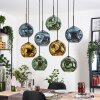 Ripoll Lampadario a sospensione, Lampada a sfera, Lampada a sospensione Écru, Nero, 8-Luci
