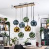 Ripoll Lampadario a sospensione, Lampada a sfera, Lampada a sospensione Écru, Nero, 8-Luci