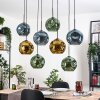 Ripoll Lampadario a sospensione, Lampada a sfera, Lampada a sospensione Écru, Nero, 8-Luci