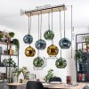 Ripoll Lampadario a sospensione, Lampada a sfera, Lampada a sospensione Écru, Nero, 8-Luci