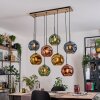 Ripoll Lampadario a sospensione, Lampada a sfera, Lampada a sospensione Écru, Nero, 8-Luci