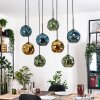 Ripoll Lampadario a sospensione, Lampada a sfera, Lampada a sospensione Écru, Nero, 8-Luci