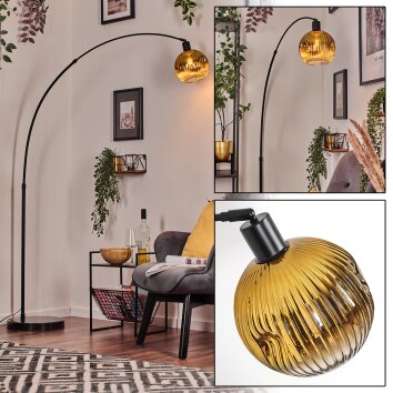 Ripoll Lampada da terra Nero, 1-Luce