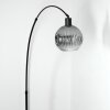Ripoll Lampada da terra Nero, 1-Luce