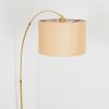 Soungou Lampada da terra Ottone, Nero, 1-Luce