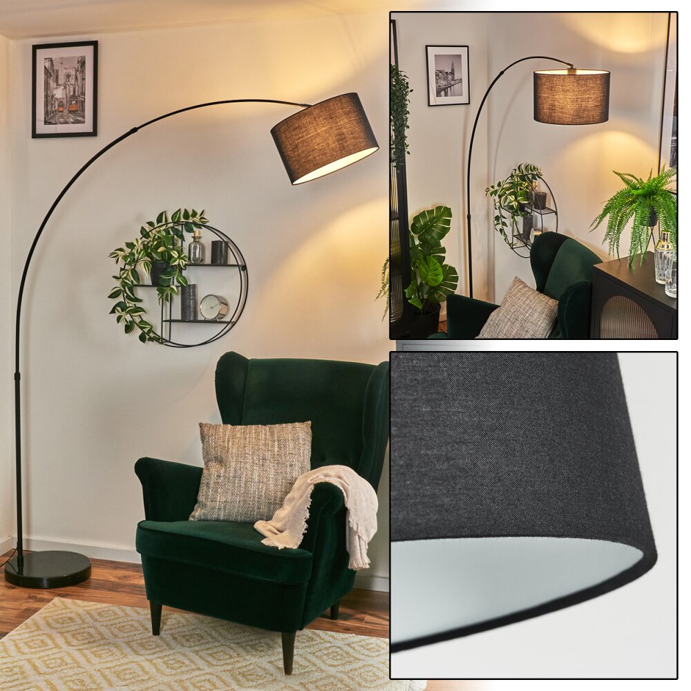 Bassagoda Lampada da terra Nero, 1-Luce main product photo