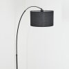 Bassagoda Lampada da terra Nero, 1-Luce