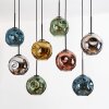 Ripoll Lampadario a sospensione, Lampada a sfera, Lampada a sospensione Écru, Nero, 8-Luci