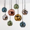 Ripoll Lampadario a sospensione, Lampada a sfera, Lampada a sospensione Écru, Nero, 8-Luci