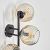 Ripoll Lampada a sfera, Applique Ambrato, Chiaro, 3-Luci