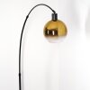Koyoto Lampada da terra Nero, 1-Luce