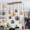 Ripoll Lampadario a sospensione, Lampada a sfera, Lampada a sospensione Écru, Nero, 8-Luci