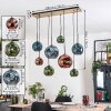 Ripoll Lampadario a sospensione, Lampada a sfera, Lampada a sospensione Écru, Nero, 8-Luci
