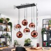 Gastor Lampadario a sospensione, Lampada a sfera, Lampada a sospensione Chiaro, Ramato, 6-Luci