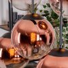 Gastor Lampadario a sospensione, Lampada a sfera, Lampada a sospensione Chiaro, Ramato, 6-Luci
