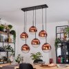 Gastor Lampadario a sospensione, Lampada a sfera, Lampada a sospensione Chiaro, Ramato, 6-Luci