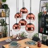 Gastor Lampadario a sospensione, Lampada a sfera, Lampada a sospensione Chiaro, Ramato, 6-Luci