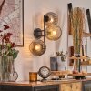 Ripoll Lampada a sfera, Applique Ambrato, Chiaro, Grigio fumo, 3-Luci