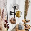 Ripoll Lampada a sfera, Applique Oro, Chiaro, Ramato, Grigio fumo, 3-Luci