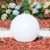 Ilorn Lampada a sfera, Lampada con piedistallo, Illuminazione viale LED Bianco, 1-Luce, Telecomando
