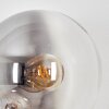 Gastor Lampada a sfera, Applique Ambrato, Chiaro, Grigio fumo, 3-Luci