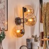 Gastor Lampada a sfera, Applique Ambrato, 3-Luci