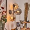 Gastor Lampada a sfera, Applique Ambrato, Grigio fumo, 3-Luci