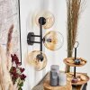 Gastor Lampada a sfera, Applique Ambrato, Chiaro, 3-Luci