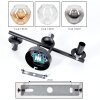 Gastor Lampada a sfera, Applique Ambrato, Chiaro, Grigio fumo, 3-Luci