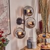 Gastor Lampada a sfera, Applique Cromo, Grigio fumo, 3-Luci