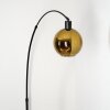 Koyoto Lampada da terra Nero, 1-Luce