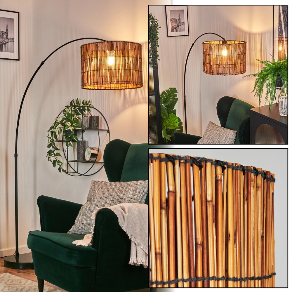 Cando Lampada da terra Nero, 1-Luce main product photo