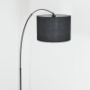 Bassagoda Lampada da terra Nero, 1-Luce