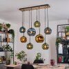 Ripoll Lampadario a sospensione, Lampada a sfera, Lampada a sospensione Écru, Nero, 8-Luci