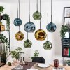 Ripoll Lampadario a sospensione, Lampada a sfera, Lampada a sospensione Écru, Nero, 8-Luci