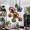 Ripoll Lampadario a sospensione, Lampada a sfera, Lampada a sospensione Écru, Nero, 8-Luci