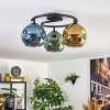 Ripoll Plafoniera, Lampada a sfera Blu, Oro, Verde, 3-Luci