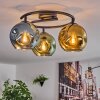 Ripoll Plafoniera, Lampada a sfera Blu, Oro, Verde, 3-Luci