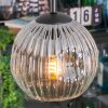 Ripoll Lampadario a sospensione, Lampada a sfera, Lampada a sospensione a cluster Ambrato, Chiaro, Grigio fumo, 4-Luci