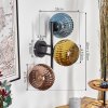 Koyoto Lampada a sfera, Applique Blu, Oro, Ramato, 3-Luci