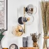 Koyoto Lampada a sfera, Applique Oro, Nero, 3-Luci
